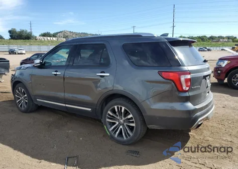 2016 Ford Explorer Platinum из США, поврежденный, VIN 1FM5K8HT4GGC04567